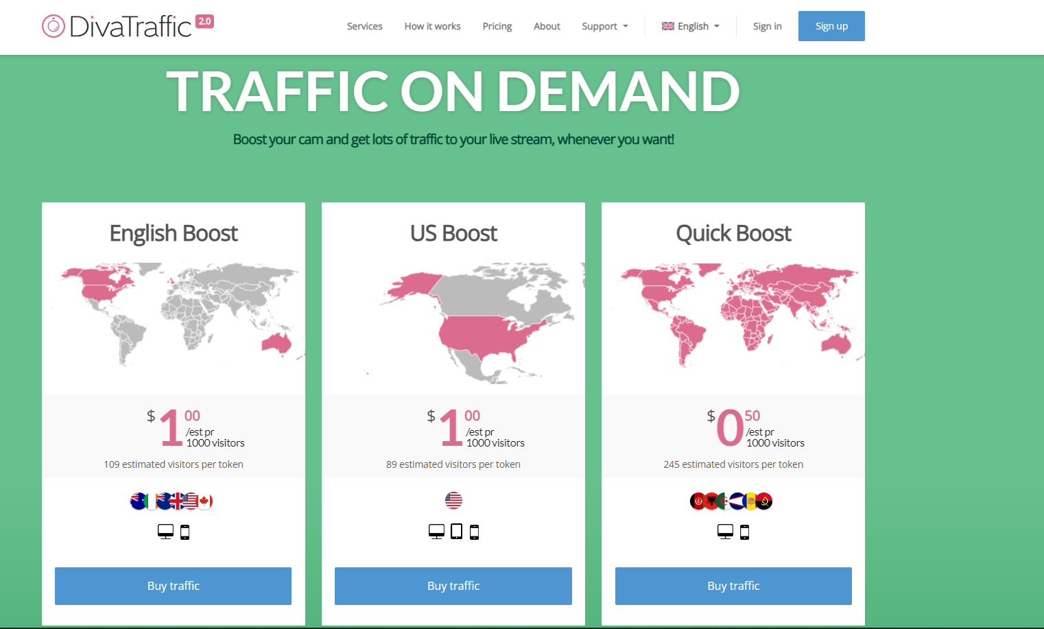 setting up campaign to target adult traffic